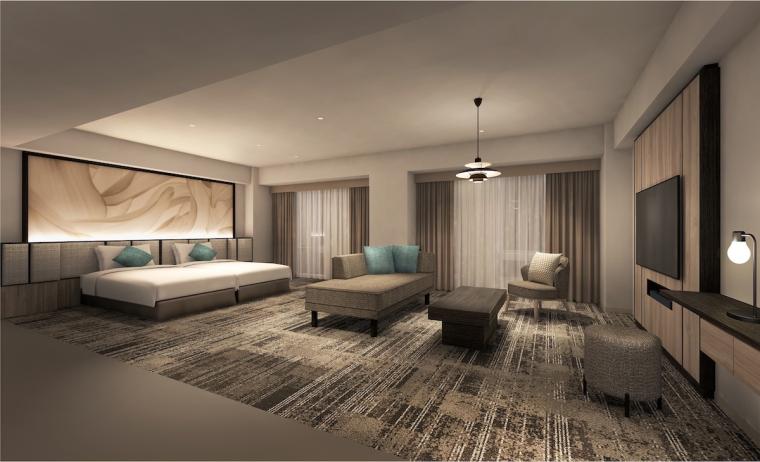 オリエンタルホテル ユニバーサル・シティ　リニューアル　プレミアムツインルーム