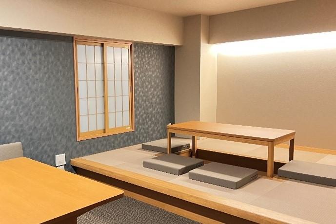 和室を備えたスイートタイプの客室