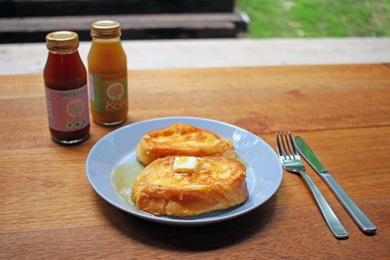 朝食のフレンチトースト