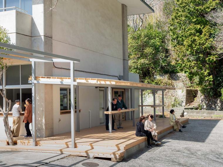 小豆島 福武ハウス 葺田の森テラス