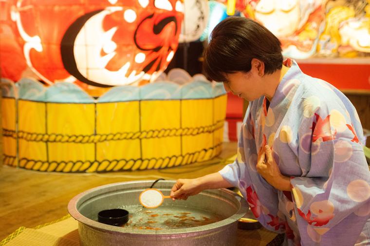 星野リゾート青森屋 しがっこ金魚まつり