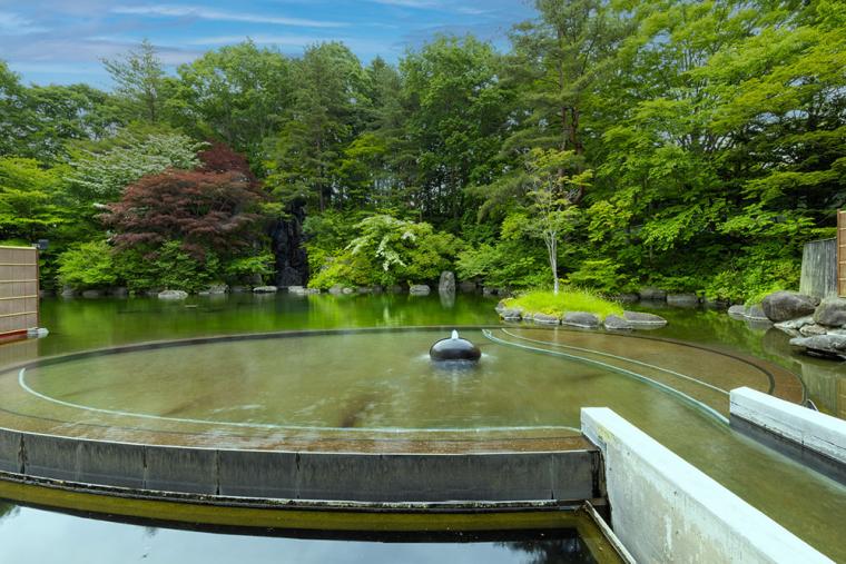 星野リゾート青森屋 露天風呂