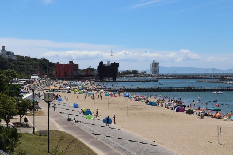 ときめきビーチ（淡輪海水浴場）