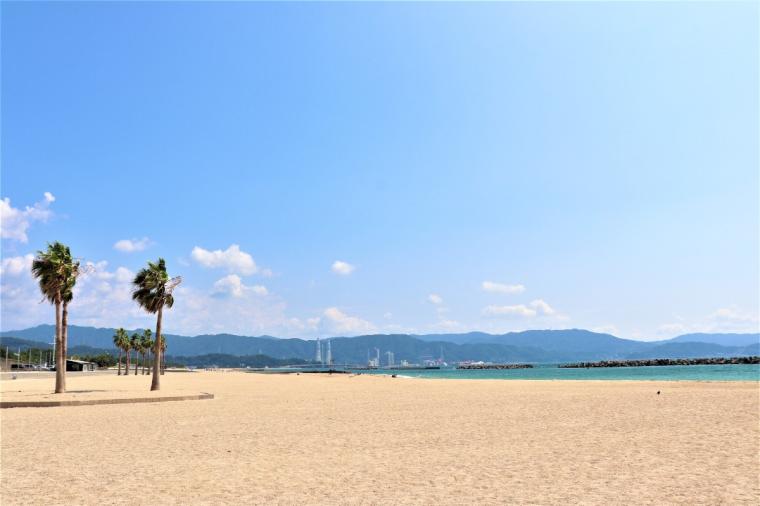 片男波海水浴場