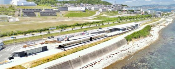 淡路島の淡路島国営明石海峡公園内にある「アクアイグニス淡路島」