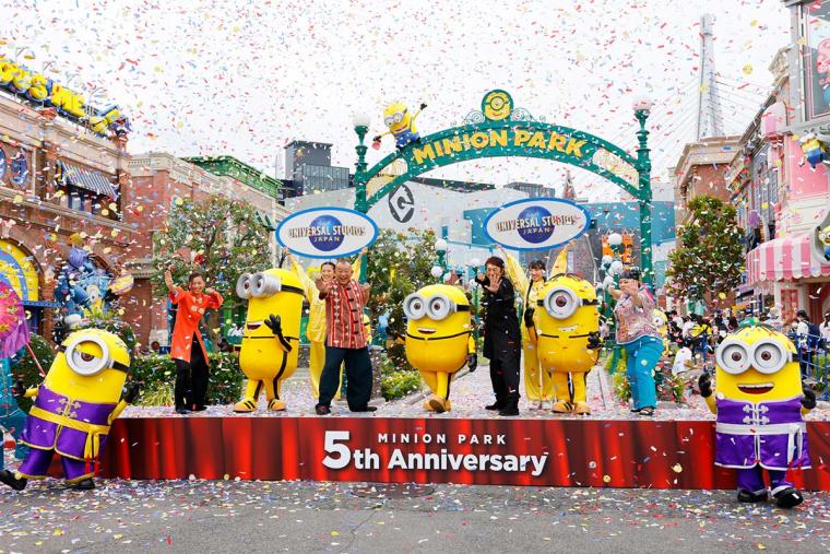 USJ「ミニオンズフィーバー」映画公開記念イベント