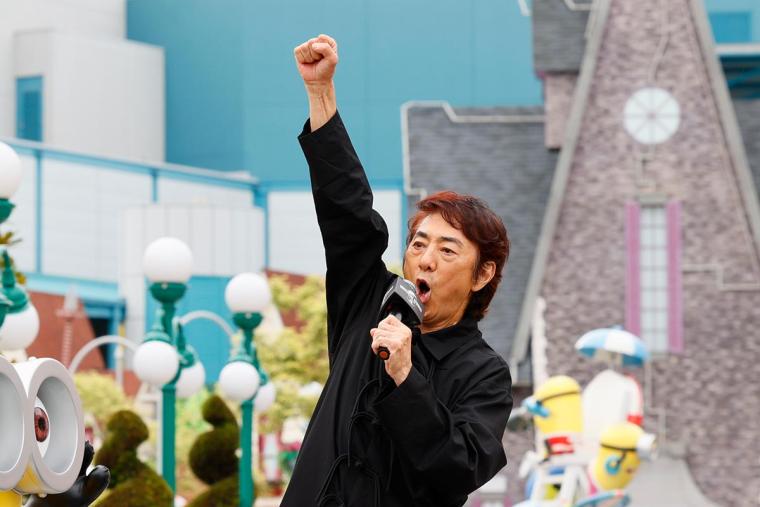 USJ「ミニオンズフィーバー」映画公開記念イベント 市村正親