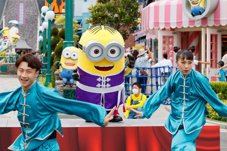 USJ「ミニオンズフィーバー」映画公開記念イベント