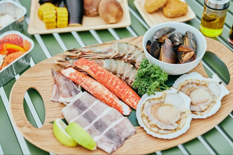 地元の食材を楽しめるBBQ