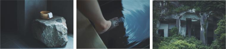 大浴場は、金沢の歴史を感じさせるデザインを取り入れています