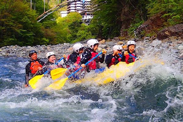 【栃木県】日光　ラフティング