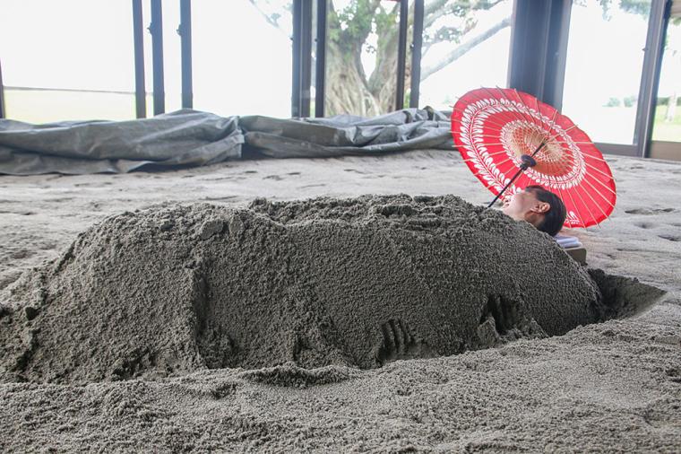 指宿白水館 砂むし温泉