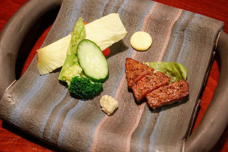 霧島温泉 摘み草の宿こまつ（夕食）