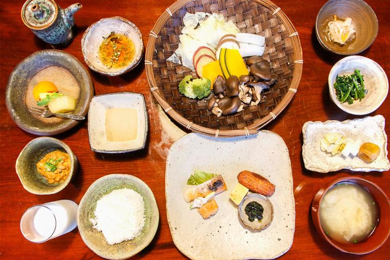 霧島温泉 摘み草の宿こまつ（朝食）