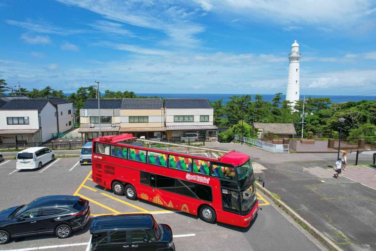 サンセットいずも号　オープントップバス