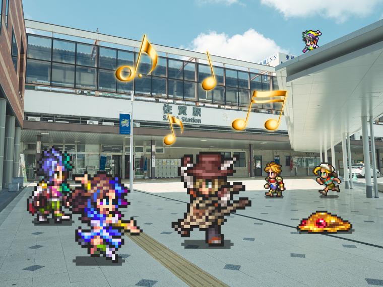 佐賀駅は期間限定で「ロマ佐賀ステーション」として展開