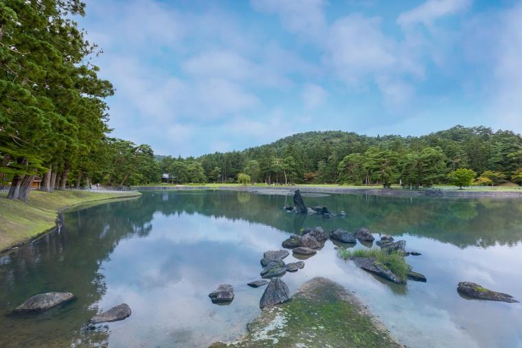 毛越寺の浄土庭園