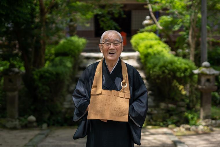 大寧寺の住田ご住職
