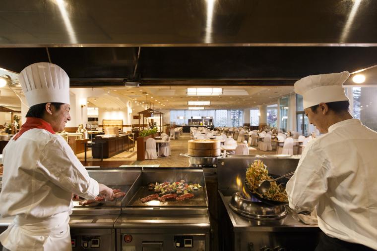 北海道の食材をたっぷり楽しめるビュッフェメニュー