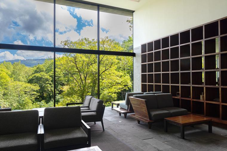 ニセコ「坐忘林（ざぼうりん）」リビングルーム