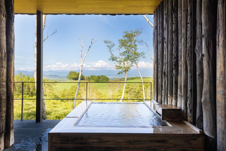 ニセコ「坐忘林（ざぼうりん）」露天風呂