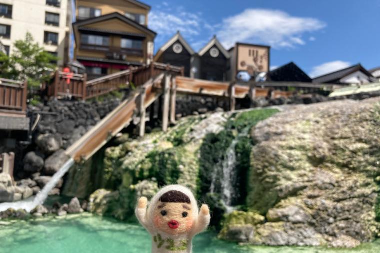 草津温泉の湯畑