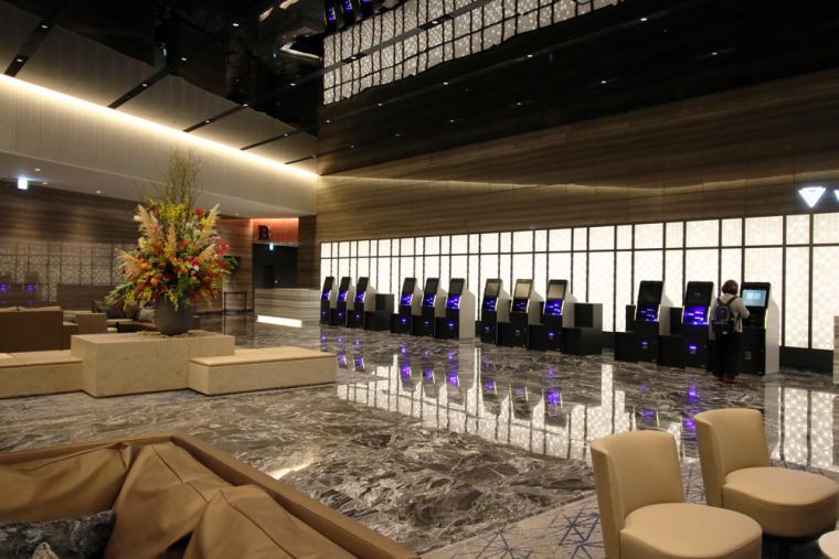 ヴィラフォンテーヌグランド羽田空港のロビー