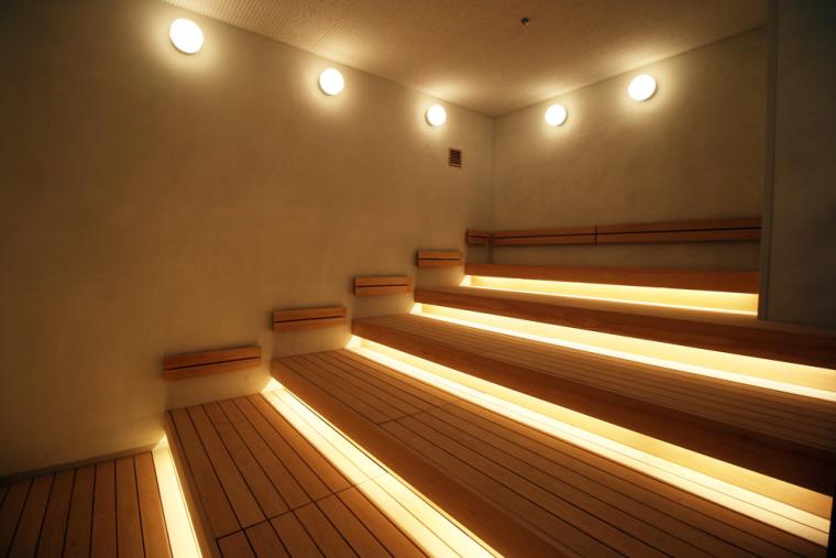 泉天空の湯 羽田空港のサウナ