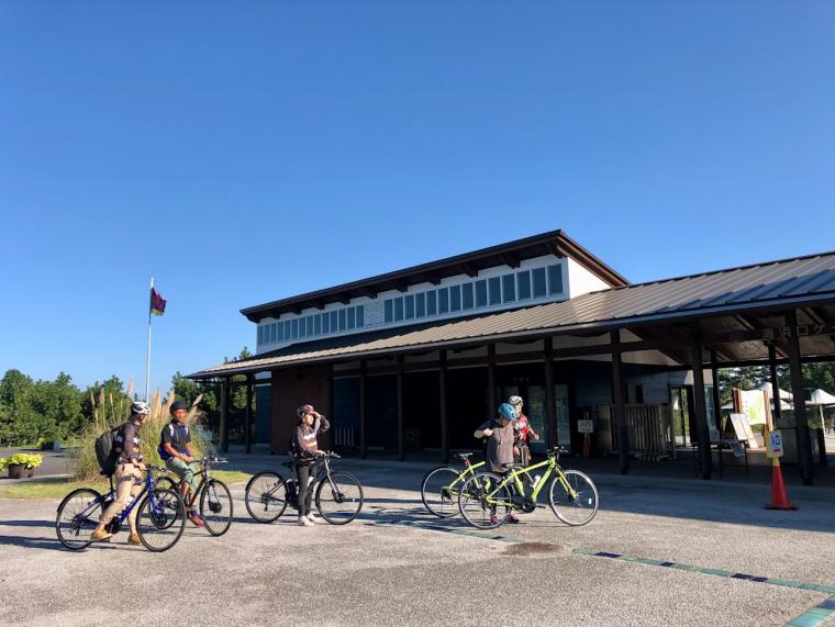 サイクリングのゴールはコキアが美しい「国営ひたち海浜公園」