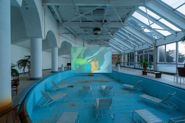 (C)ATAMI ART GRANT 2021, Art Work by Shinjiro Watanabe, photo by Naoki Takehisa