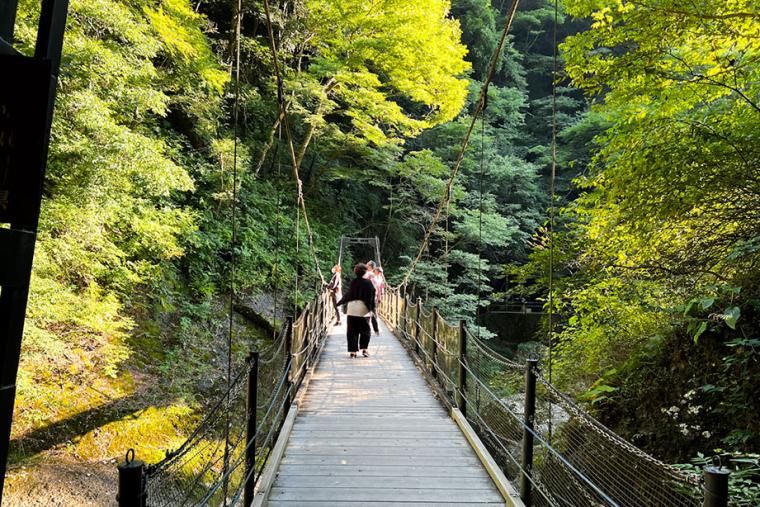 その壮大さに驚き！「袋田の滝」