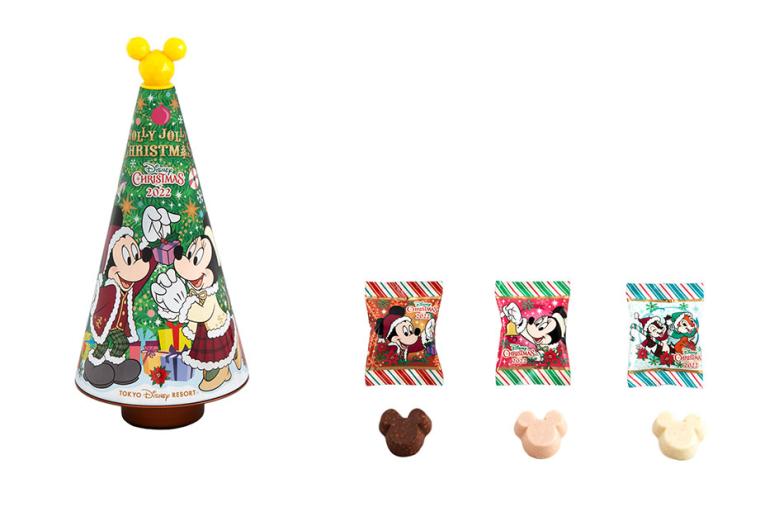 クリスマスデザインのお菓子