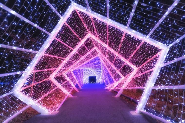 京都・るり渓温泉 イルミネーション