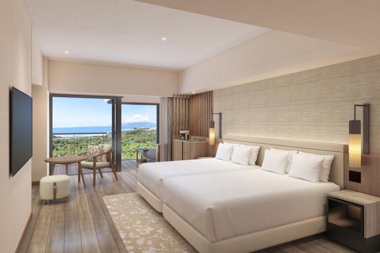 「オリエンタルホテル 沖縄リゾート&スパ」最上層の「クラブルーム」をリニューアル