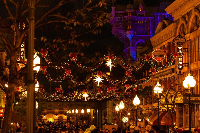 東京ディズニーシー クリスマス イルミネーション