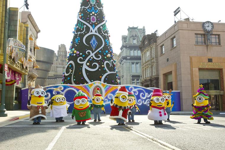 USJ 2022年クリスマス ミニオングリーティング