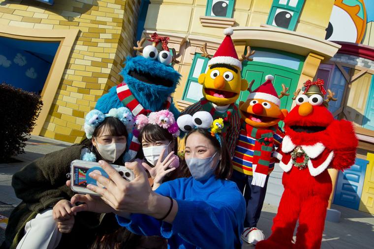 USJ セサミストリート グリーティング