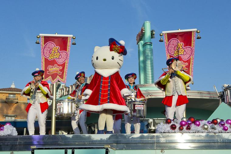 USJ「ハローキティのクリスマス・ハピネス・ウィズ・ハピネス・ブラスバンド」
