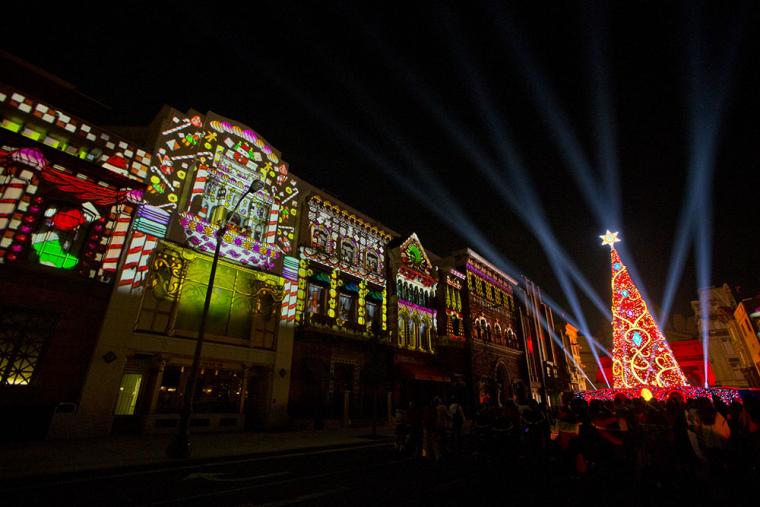 USJ クリスマスツリー＆プロジェクションマッピング 2022年