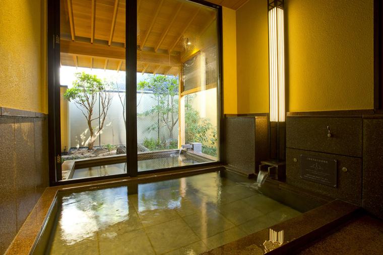 鳥取・皆生温泉「やど紫苑亭」 客室温泉