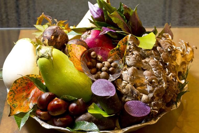 鳥取・皆生温泉「やど紫苑亭」 夕食