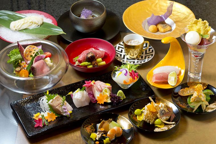 鳥取・皆生温泉「やど紫苑亭」 夕食