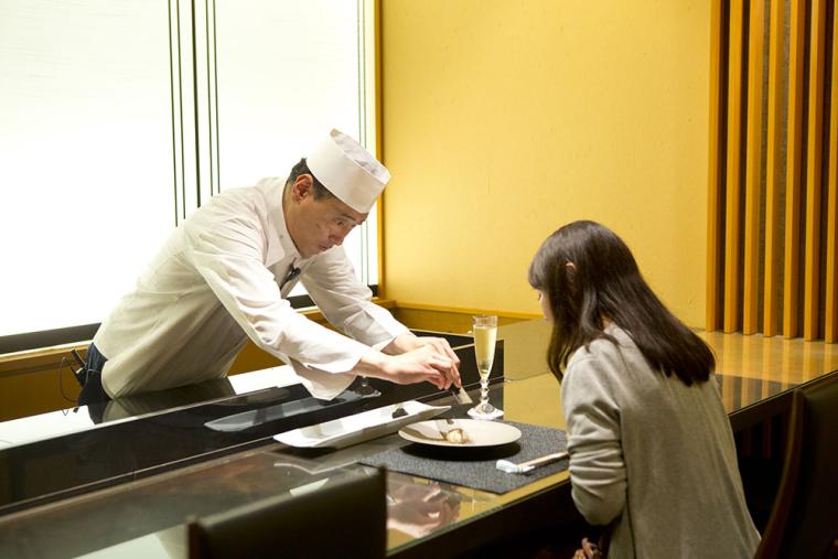 鳥取・皆生温泉「やど紫苑亭」 夕食