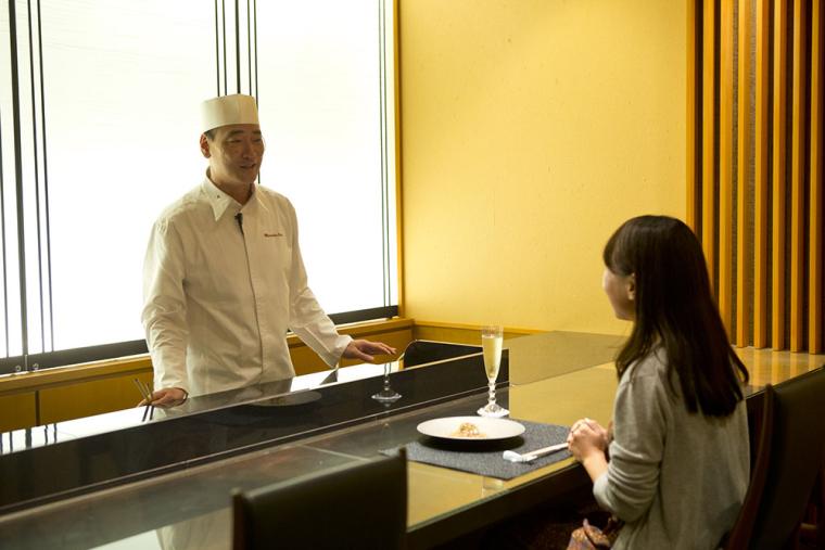 鳥取・皆生温泉「やど紫苑亭」 夕食
