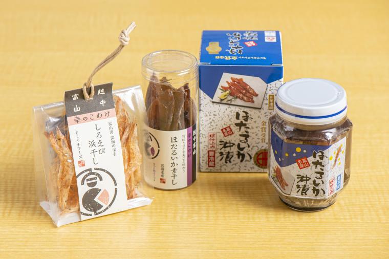 富山の幸のおつまみ