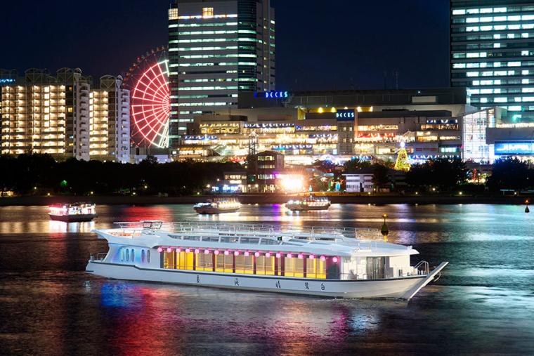 浮かぶ料亭 屋形船晴海屋