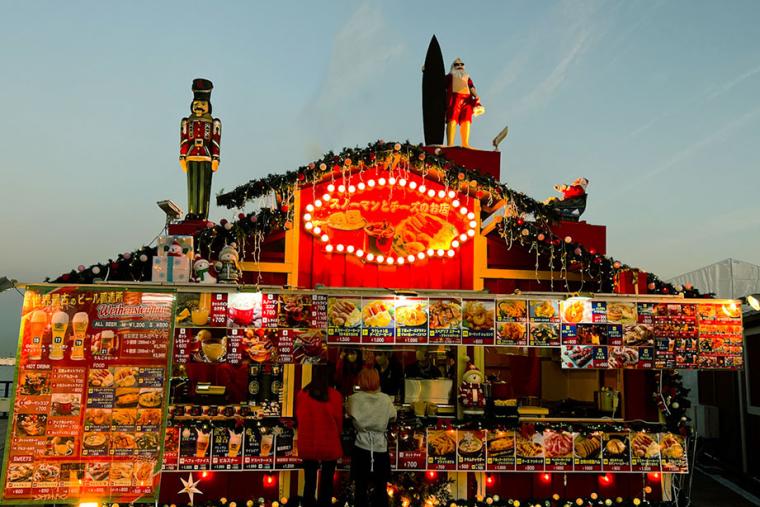 Christmas Market in 横浜赤レンガ倉庫　ヒュッテ