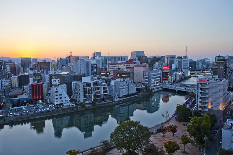 「グランドハイアット福岡」眺望