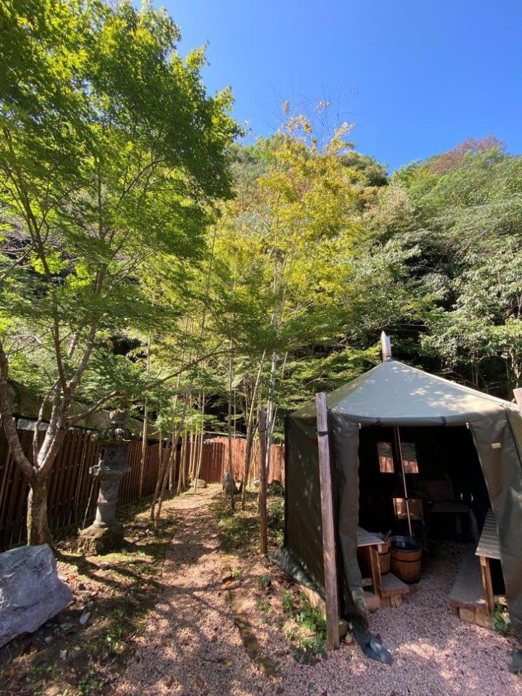 テントサウナ