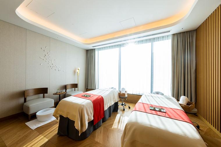 ウェルネス専用フロアで心身をリフレッシュ